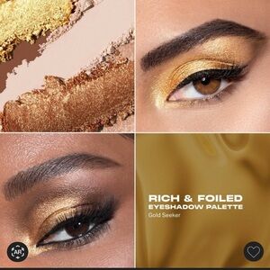 Morphe Gold Seeker Rich & Foiled Eyeshadow Palette